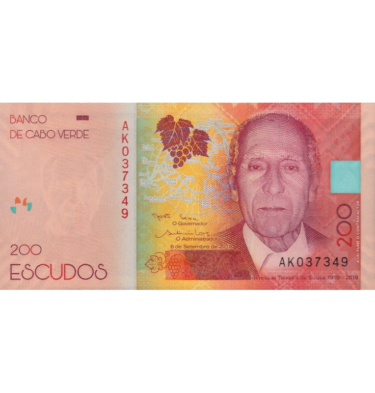 Cabo Verde 200 Escudos 2019 Pick New